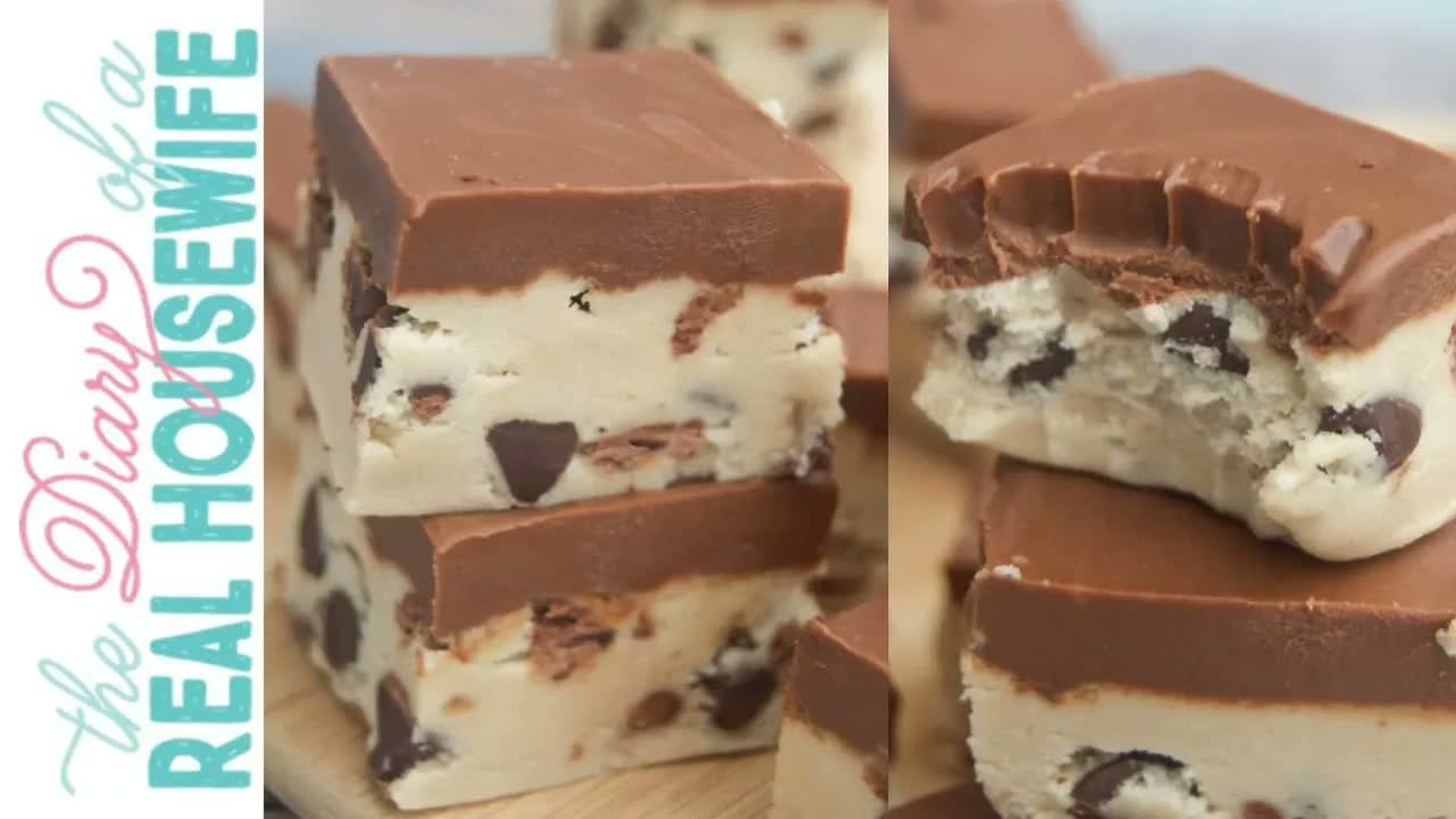 DRH7-Chocolate Chip Cookie Dough Fudge The Diary of a Real Housewife - Diary of a Real Housewife
