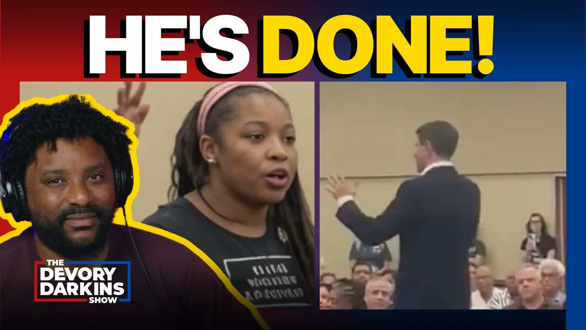 DDS808-Talarico HECKLED by Black Voters as Crockett REFUSES to save him - The DeVory Darkins Show