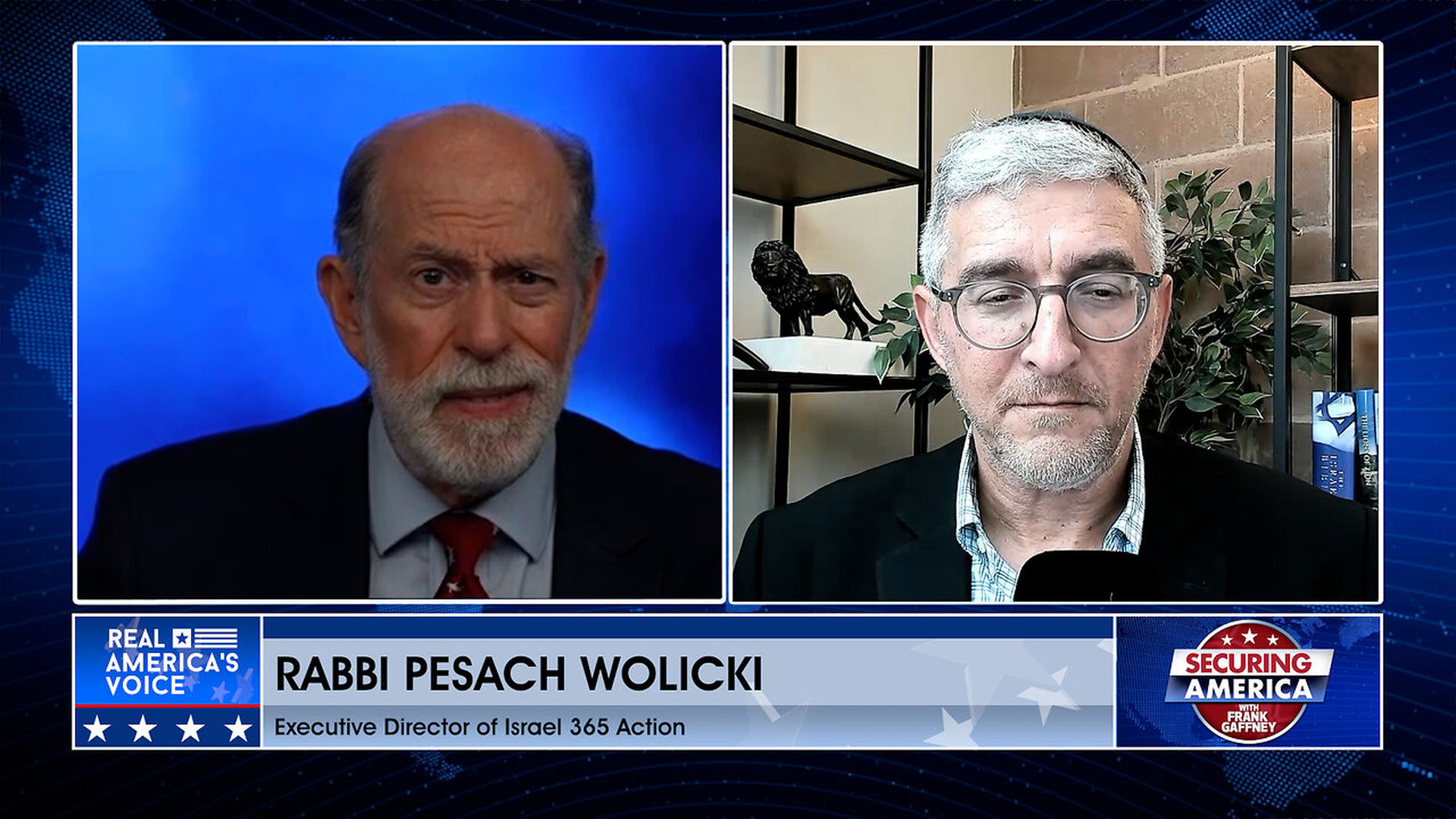 SA567-With Rabbi Pesach Wolicki - Securing America