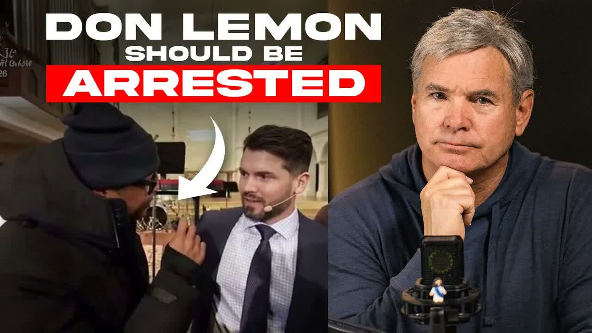 RLJ176-MY REACTION - Don Lemon Committed A Crime With BLM At A Minnesota Church - Real Life With Jack Hibbs