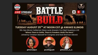 AI10-Battle to Build 5th-Gen Cattleman Steve Lucie Answers Your Beef Questions - Awake Illinois