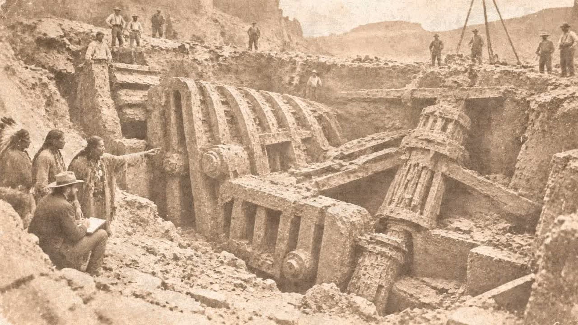 TBA110-What the Ute Told John Wesley Powell About the Machines in the Basin Documented in 1874 - The Buried Archive