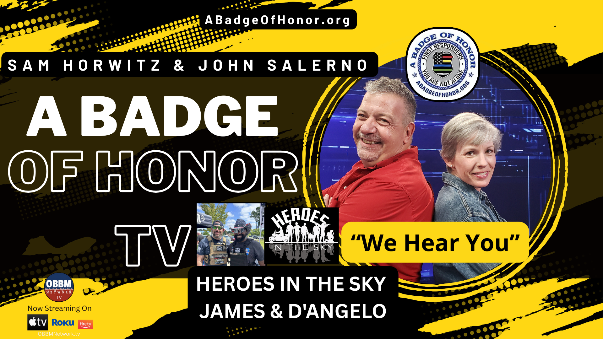 BOH159 - Honoring Our Heroes In The Sky - A Badge of Honor TV