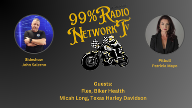 99RN9- Guests Flex, Biker Health and Micah Long, Texas Harley Davidson - 99% Radio Network TV