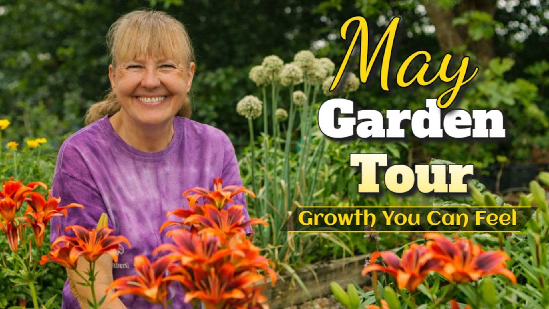 TBDG48-May Garden Tour - Growth You Can Feel - Two Doves Bees & Gardens