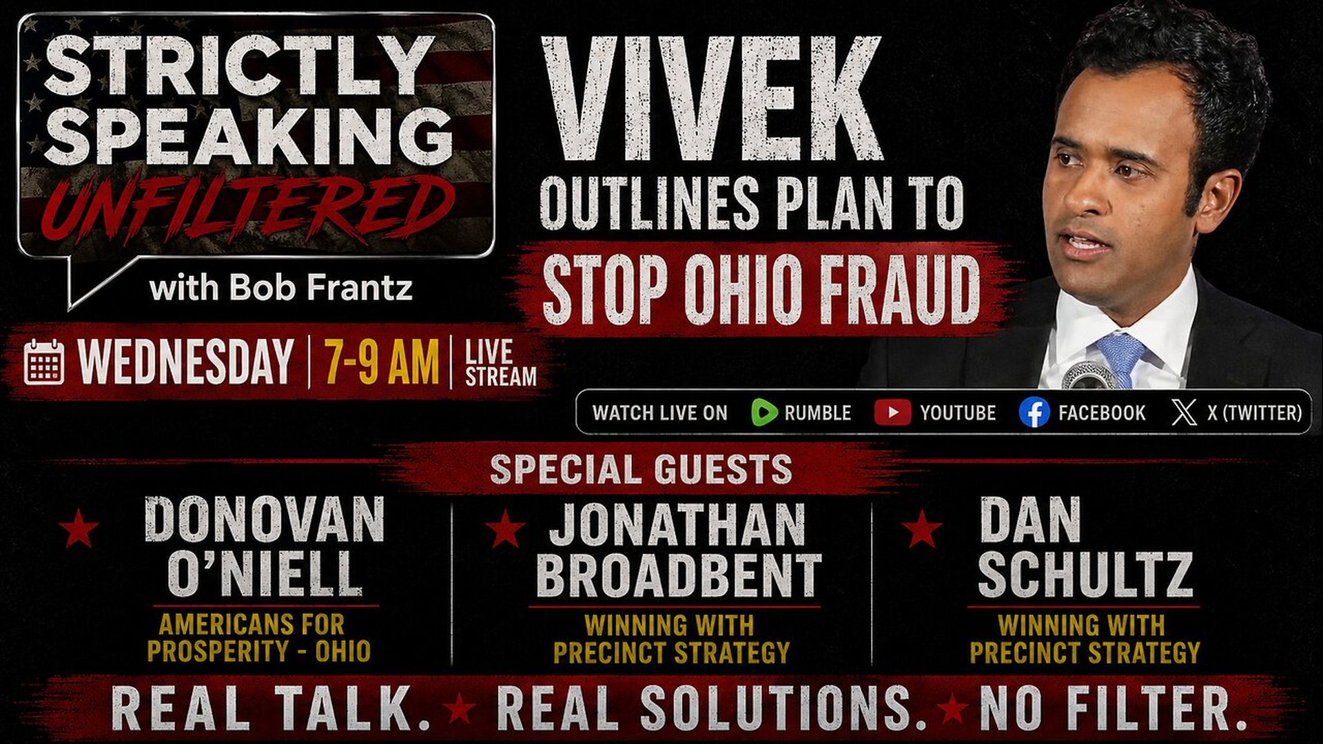 SSU3-5.20.26 - Attacking Ohio fraud from all angles winning November with precinct strategy - Strictly Speaking Unfiltered with Bob Frantz