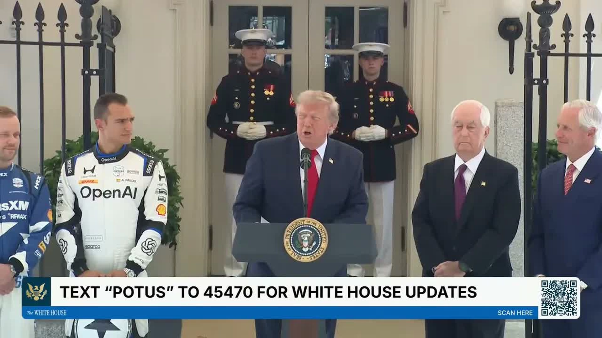 TWH281-President Trump Participates in a Freedom 250 Grand Prix Showcase - The White House