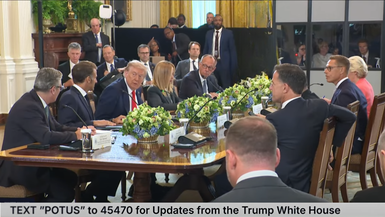 TWH120-President Trump Participates in a Multilateral Meeting with European Leaders