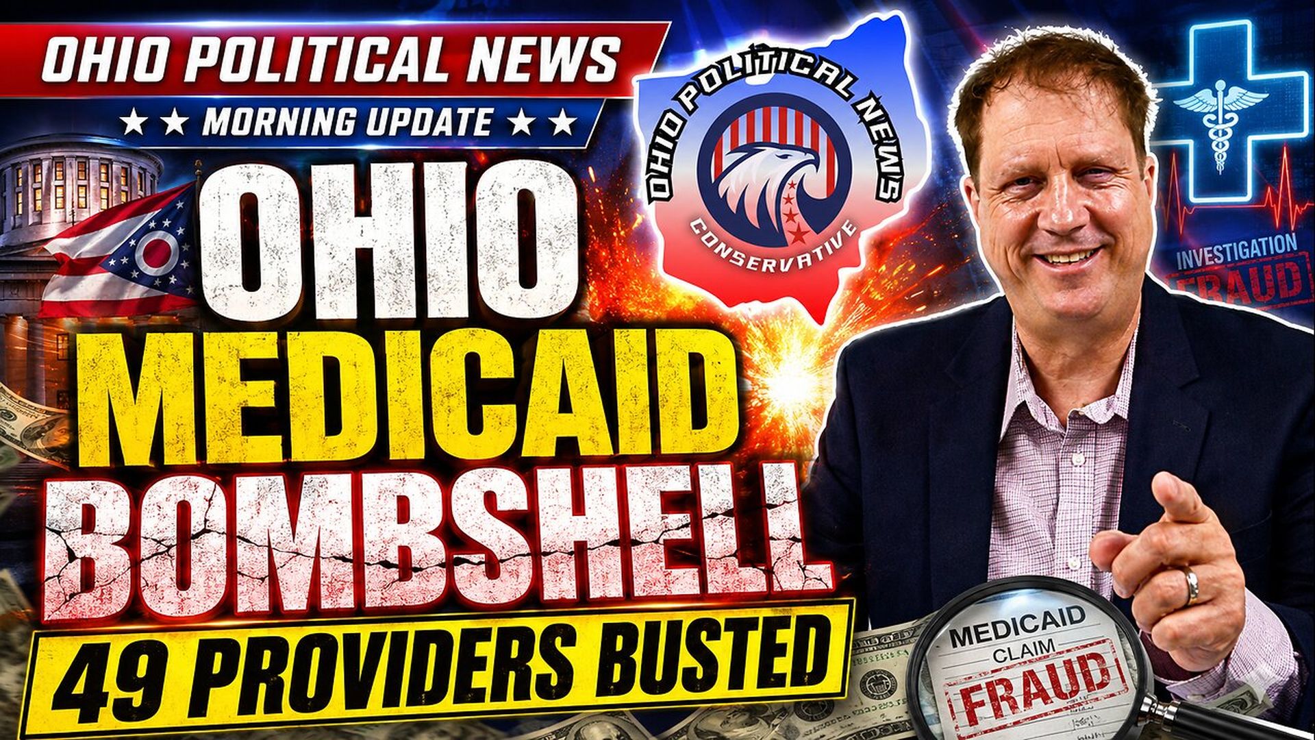 OPN44-Ohio Medicaid Bombshell - 49 Providers Suspended in Massive Fraud Crackdown - Ohio Political News
