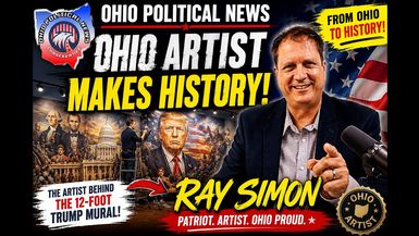 OPN43-Ohio Artist Ray Simon Heads to D.C. as America 250 Spotlight Grows - Ohio Political News