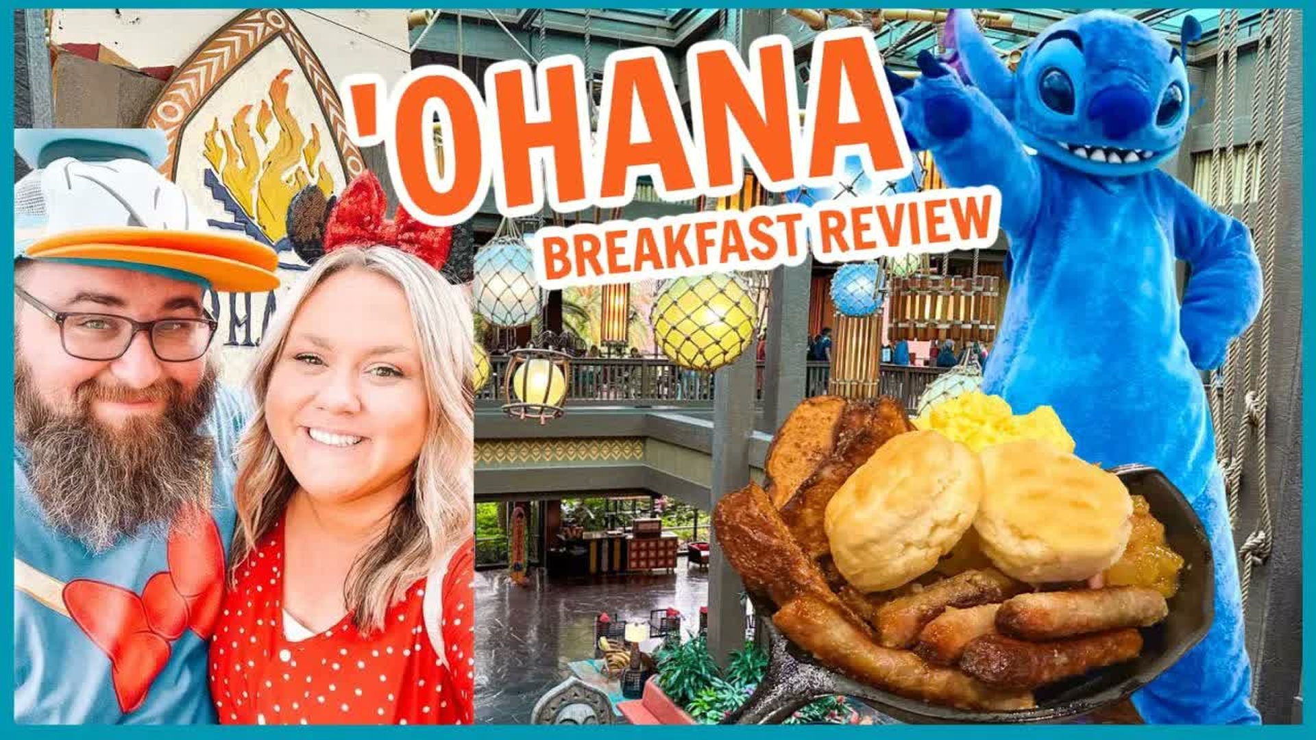 DRH41-Ohana Breakfast - Character Breakfast with Lilo Stitch Mickey and Pluto - Diary of a Real Housewife