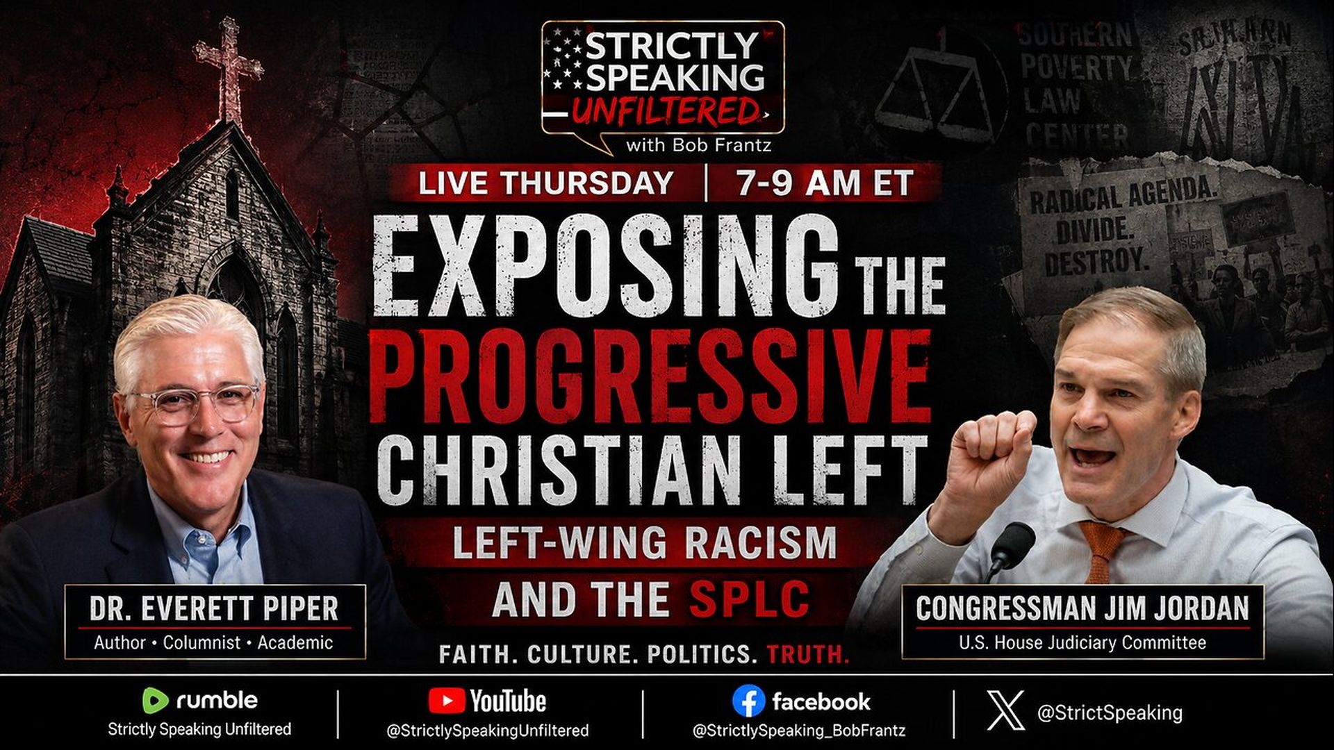 SSU14-6.11.26 - Jordan on SPLC ActBlue Piper on Talarico Anthony - Strictly Speaking Unfiltered with Bob Frantz