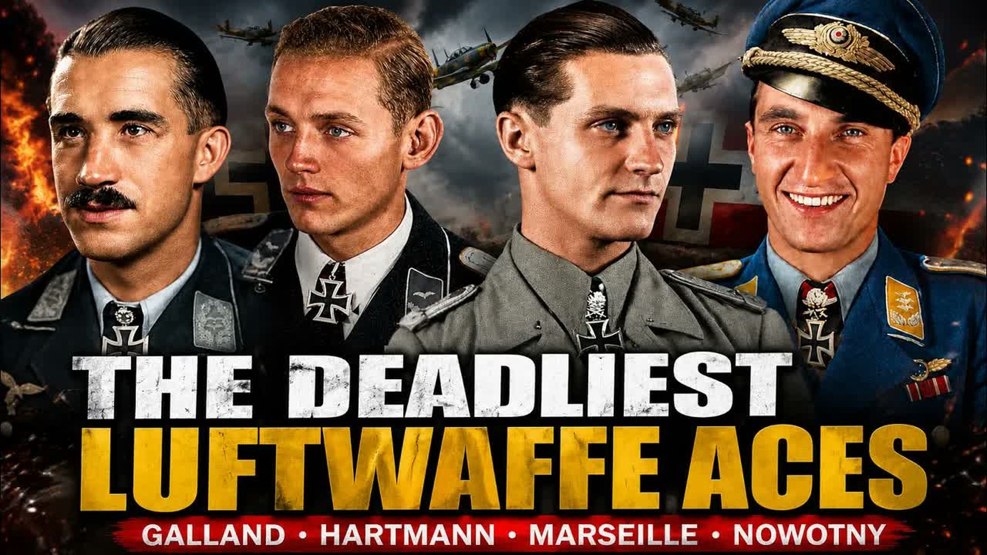 FH121-DEADLIEST Luftwaffe Aces of World War II - Forgotten History - Forgotten History
