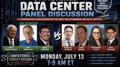 SSU49-Conservatives Debate Data Centers in Ohio What is the best path forward - Strictly Speaking Unfiltered with Bob Frantz