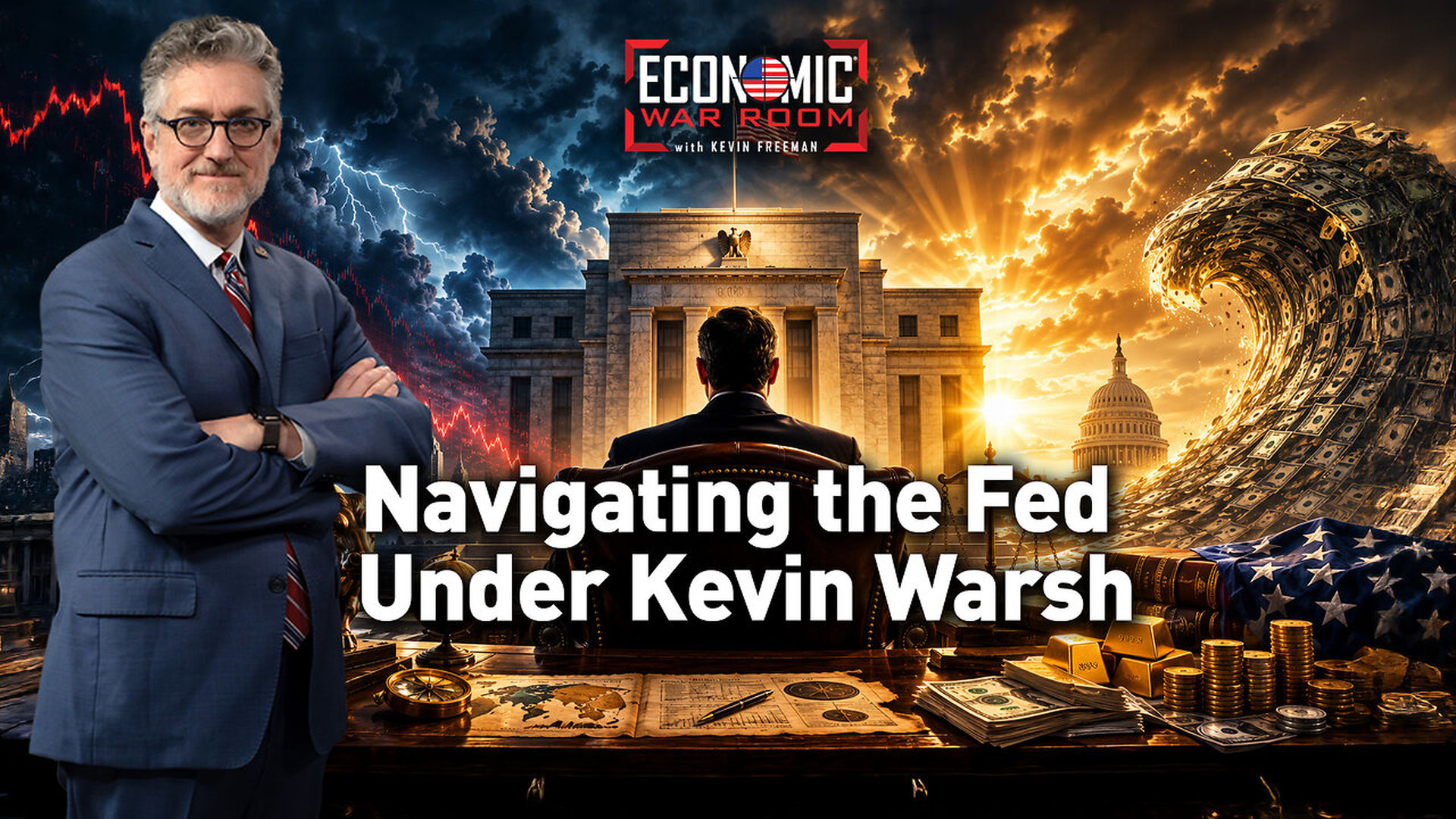 EWR407-Navigating the Fed Under Kevin Warsh - Economic War Room