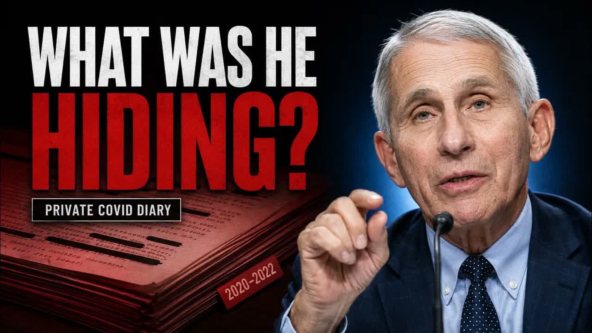 PBD8-Anthony Fauci Pleads the Fifth After COVID Diary Release - Politics with the Big Dogs