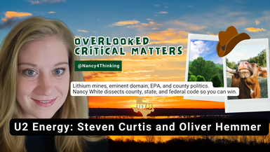 OCM26 - U2 Energy Steven Curtis and Oliver Hemmers - Overlooked Critical Matters