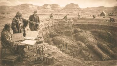 TBA39-What the Hopi Said About the Hairy Ones Beneath the Painted Desert Documented in 1894 - The Buried Archive