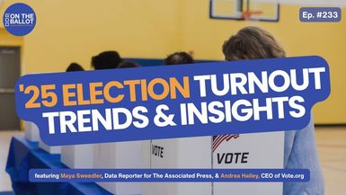 OTB72-Democratic Wave 2025 Election Takeaways on Polling Misses, Redistricting, and What’s Next - On The Ballot