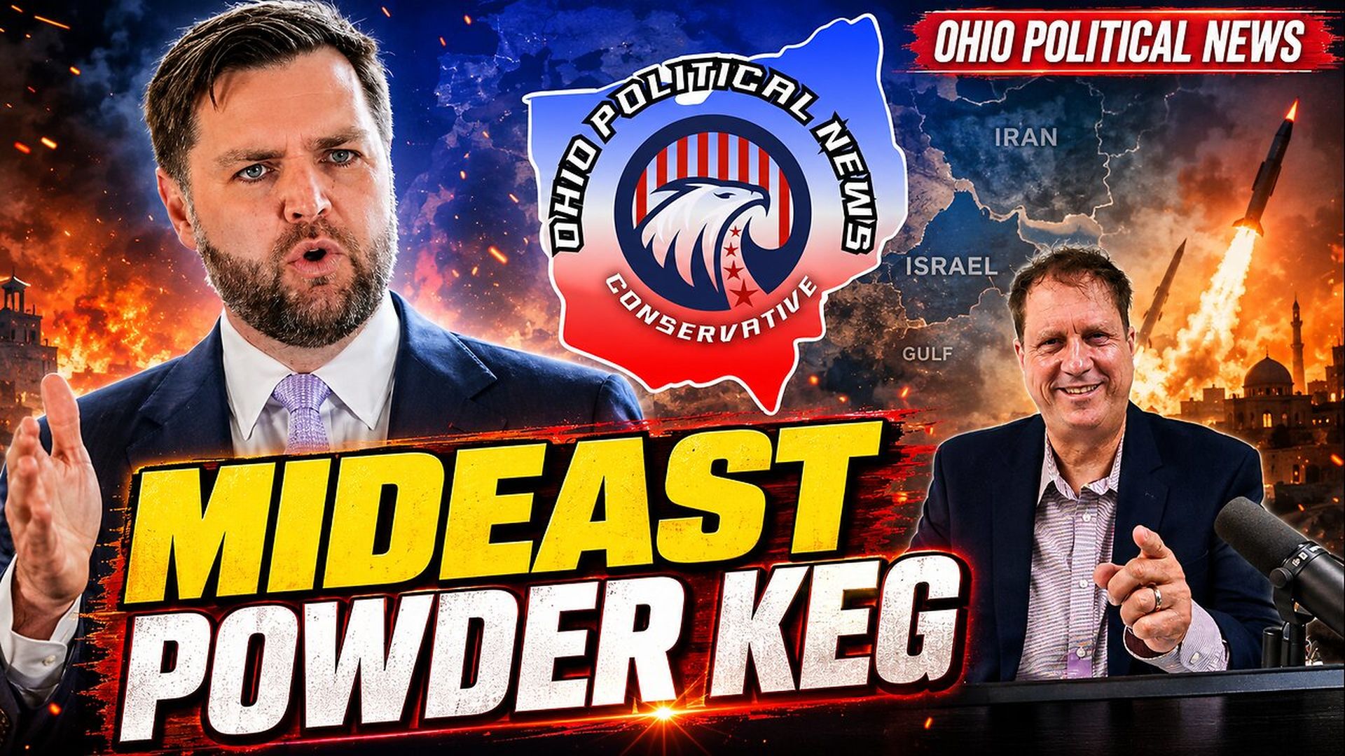 OPN59-JD Vance in Switzerland - Iran Deal Tested as Mideast Tensions Explode - Ohio Political News