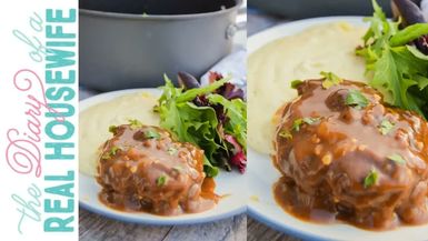 DRH71-Easy Salisbury Steak The Diary of a Real Housewife - Diary of a Real Housewife