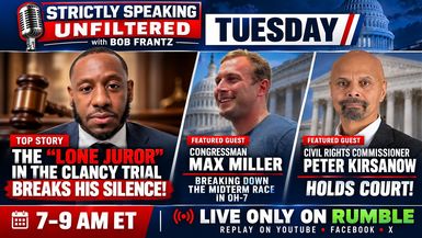 SSU95-Rep Max Miller joins us LIVE with his congressional seat on the line - Strictly Speaking Unfiltered with Bob Frantz