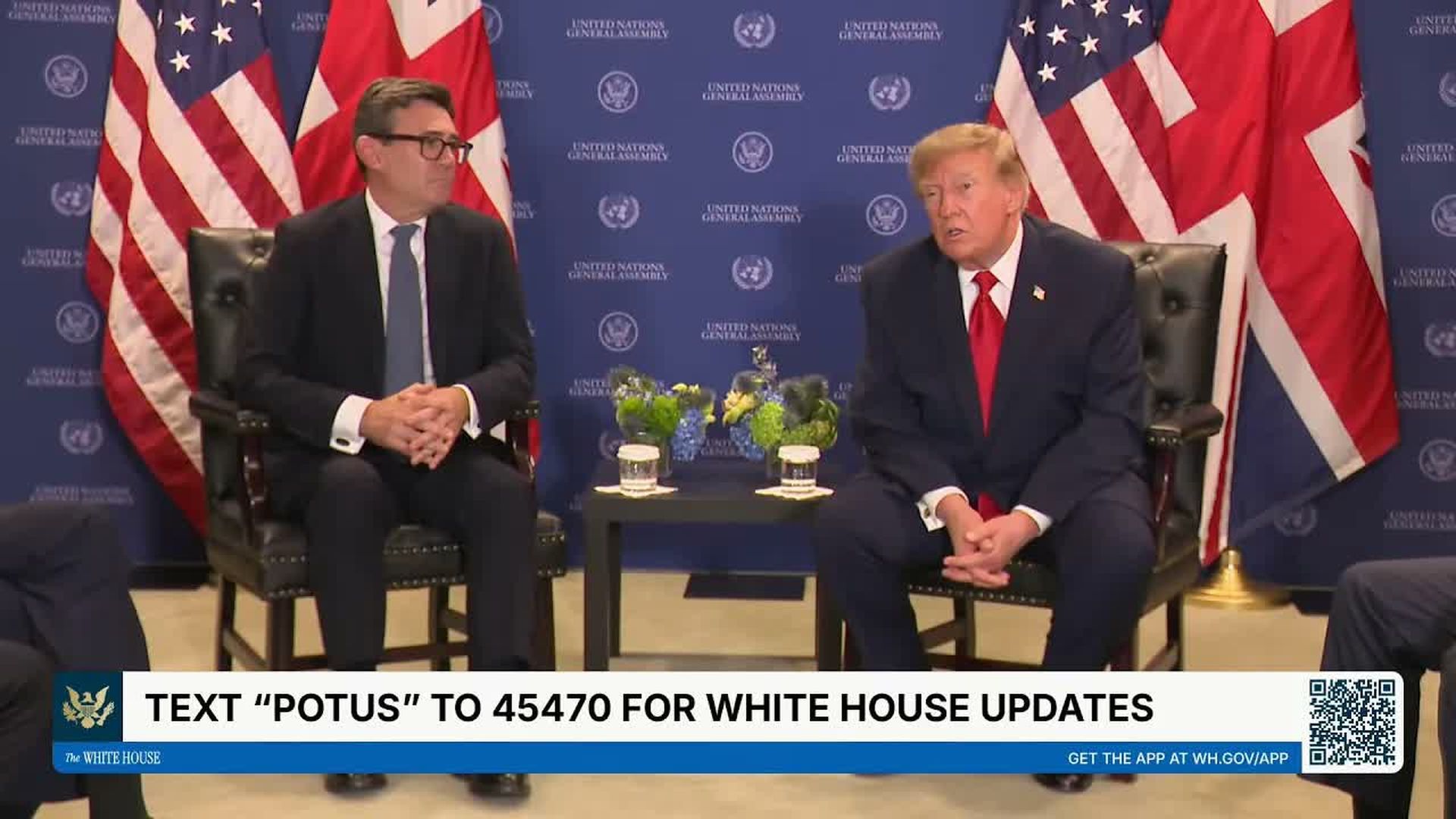 TWH335-President Trump Participates in a Bilateral Meeting with the Prime Minister of the United Kingdom - The White House