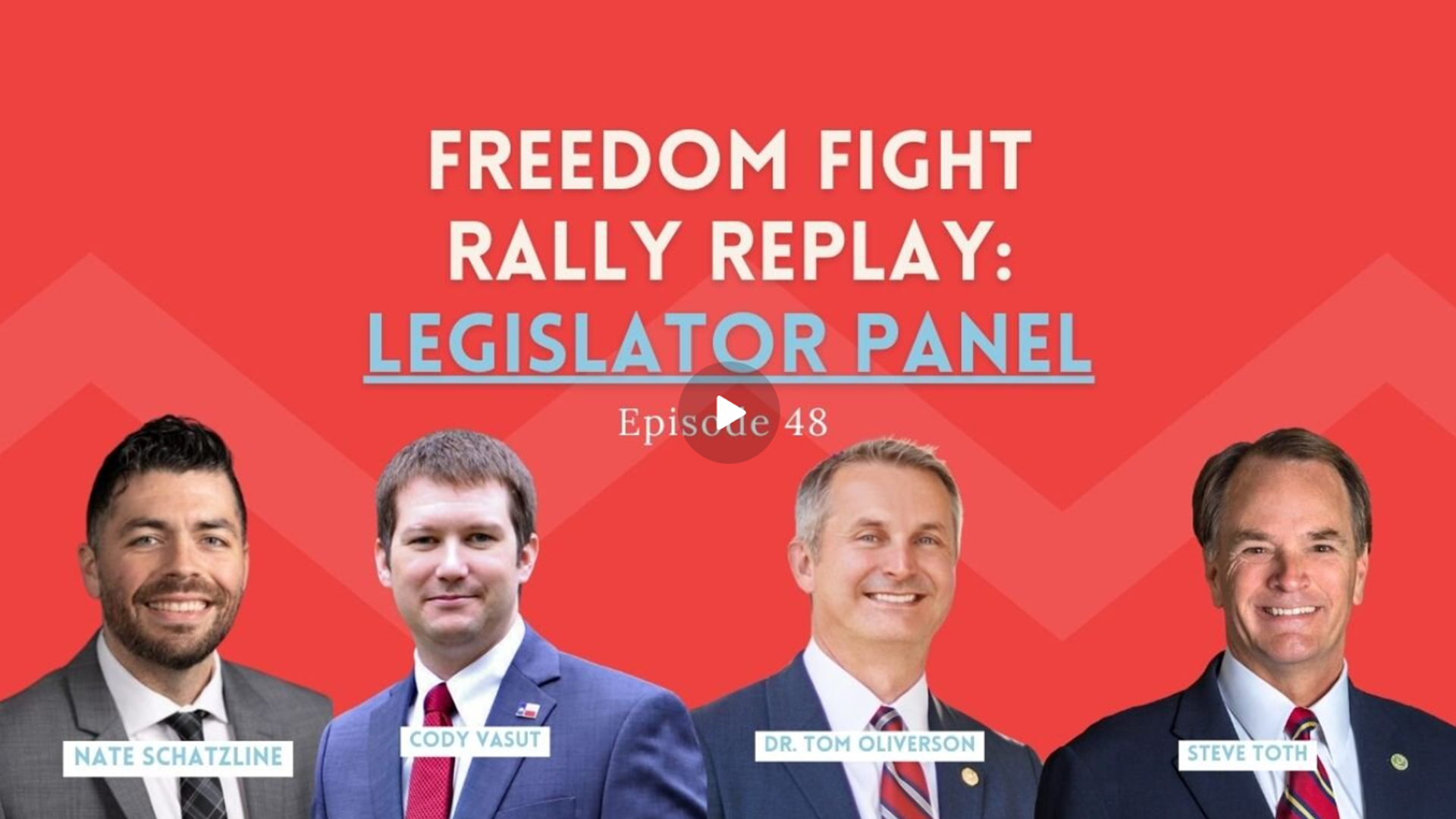 SC04-Freedom Fight Rally Replay: Legislator Panel- Shot Callers