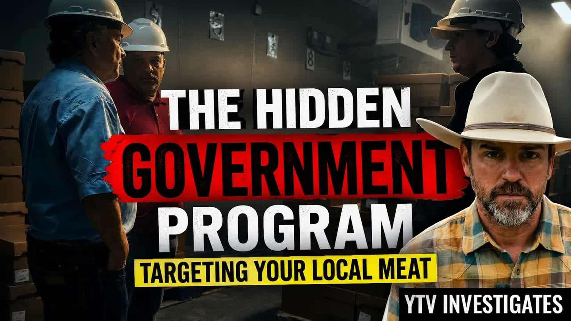 AMT512-THE HIDDEN GOVERNMENT PROGRAM TARGETING LOCAL MEAT - As A Man Thinketh - Yanasa TV