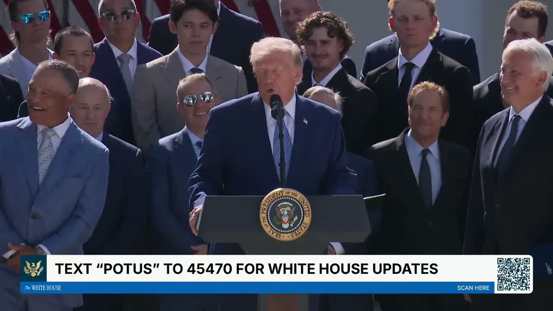 TWH291-President Trump Hosts the Los Angeles Dodgers 2025 World Series Champions - The White House
