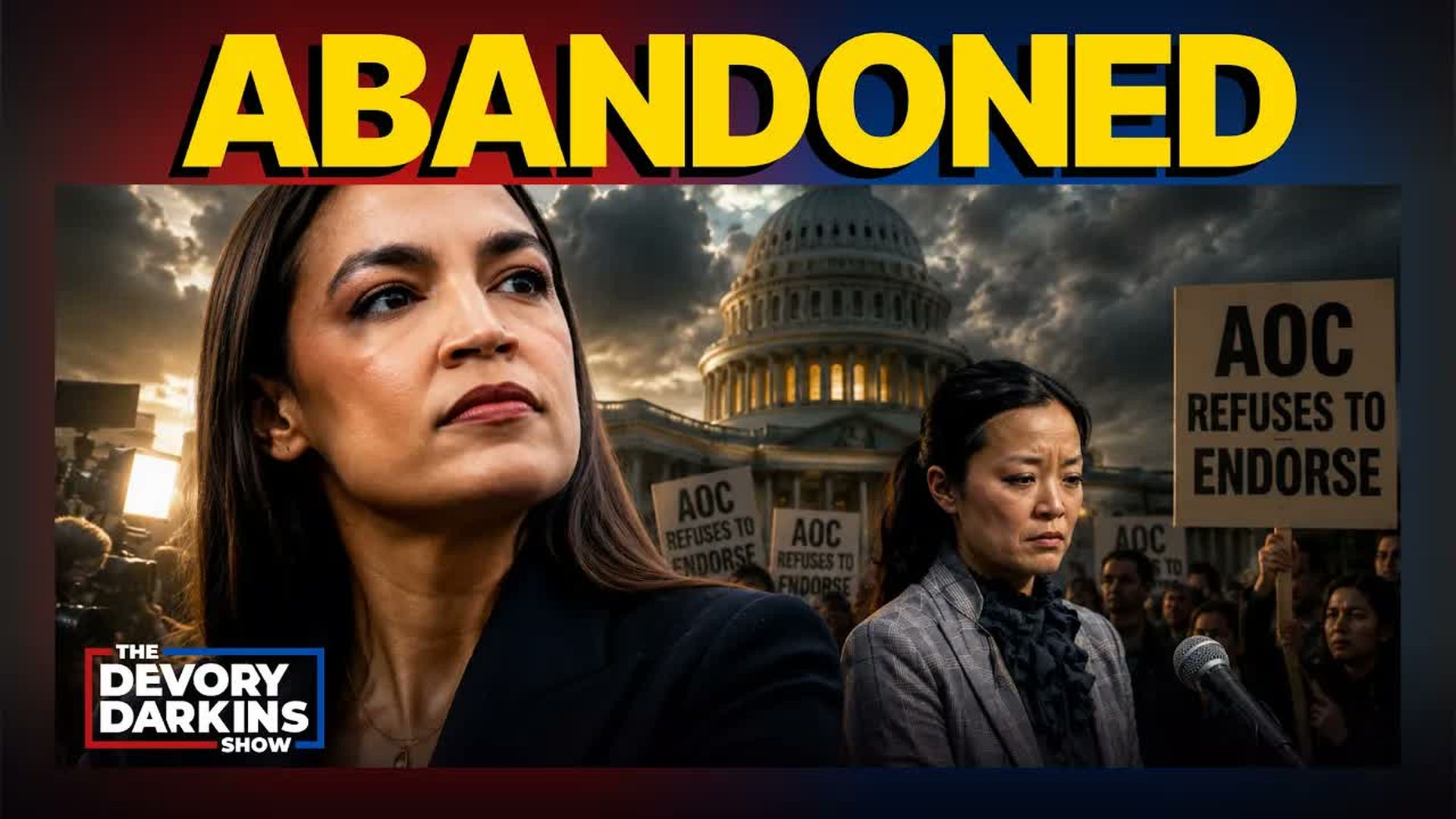 DDS843-AOC just ABANDONED Francesca Hong as WNBA gets NIGHTMARE NEWS - The DeVory Darkins Show