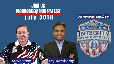 SAE07-Integrity in Action call With Steve Stern and Raj Doraisamy July 30