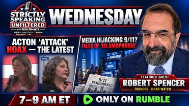 SSU81-Week Continues Robert Spencer of Jihad Watch on medias obsession with - Strictly Speaking Unfiltered with Bob Frantz