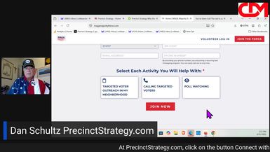 PSD44-Precinct Strategy GOTV Not a new cable channel Dan Schultz September 21 2026 - Precinct Strategy with Dan Schultz