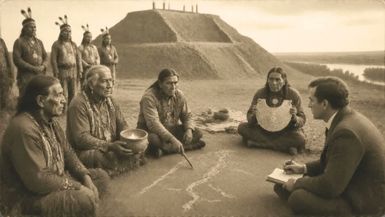 TBA36-Chickasaw Said About the Mound Builders of the Mississippi Documented in 1888 - The Buried Archive