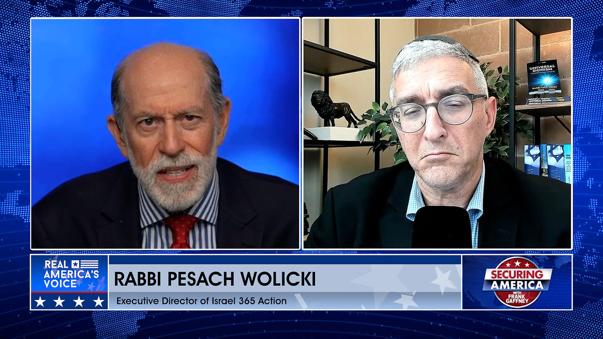 SA586-With Rabbi Pesach Wolicki Dr Karen Siegemund - Securing America