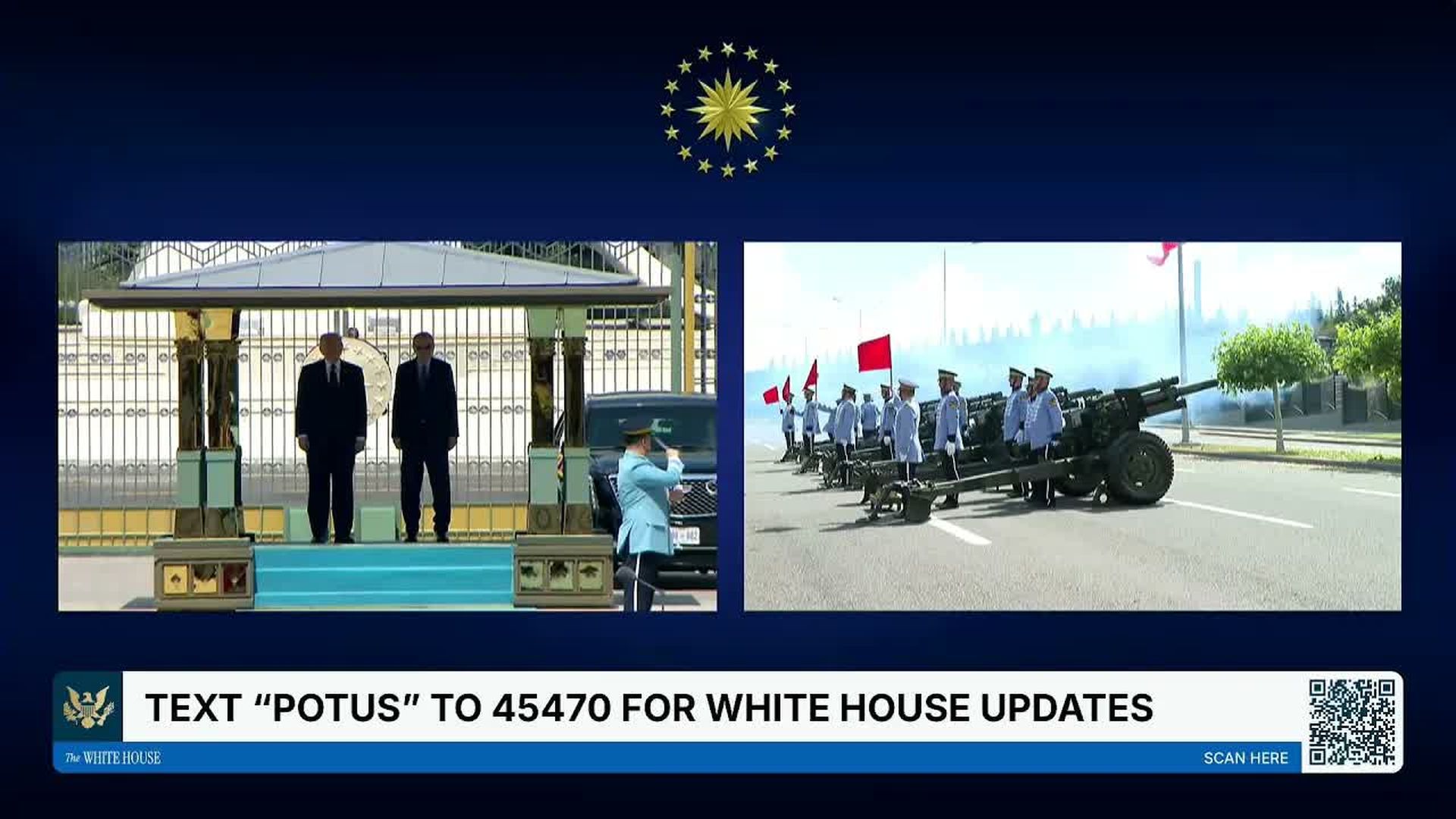 TWH275-President Trump Participates in a State Arrival Ceremony and Honor Guard Review - The White House