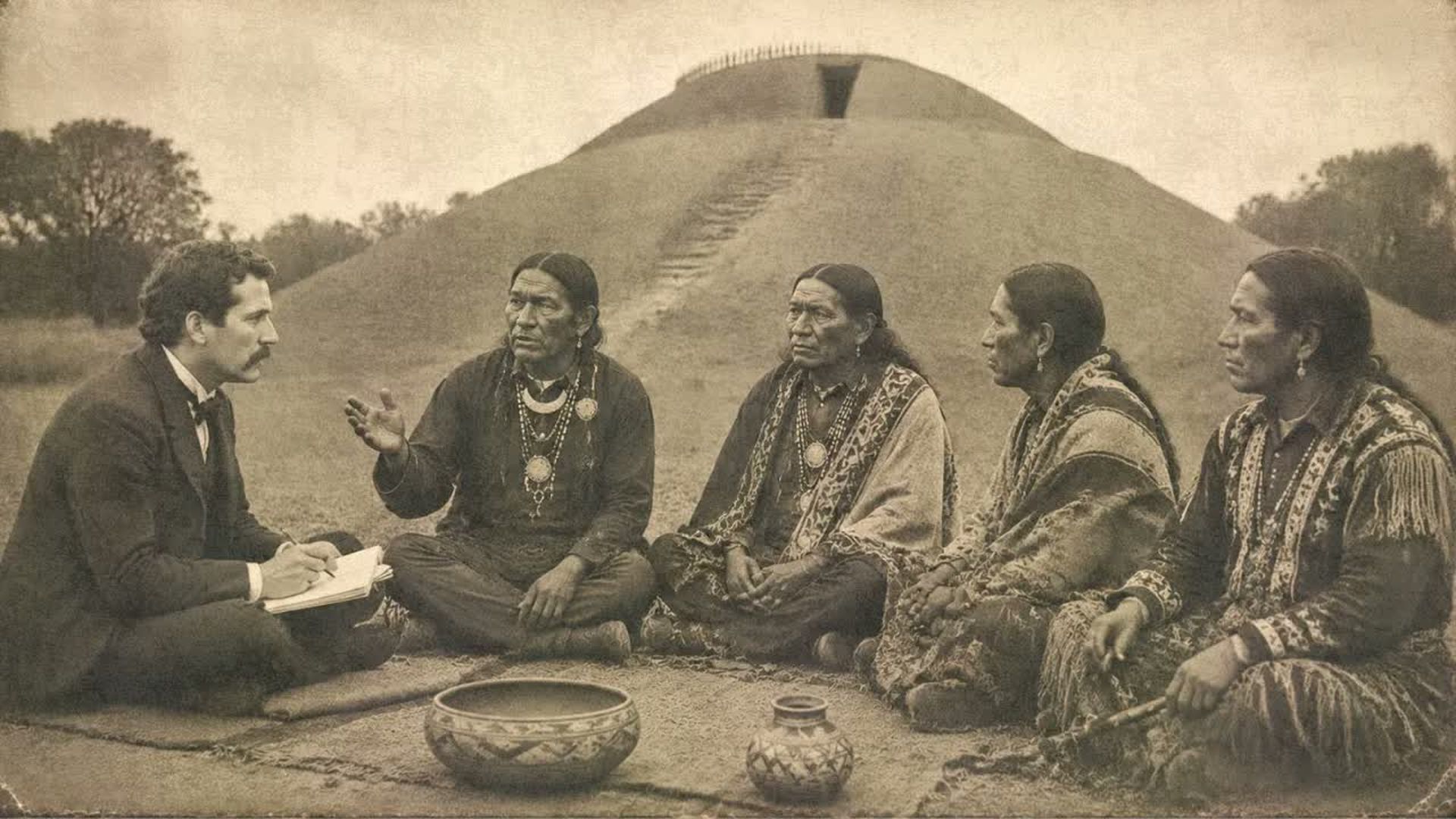 TBA77-What James Mooney Wrote About the Cherokee Mounds Before the Bureau Edited It 1880s - The Buried Archive