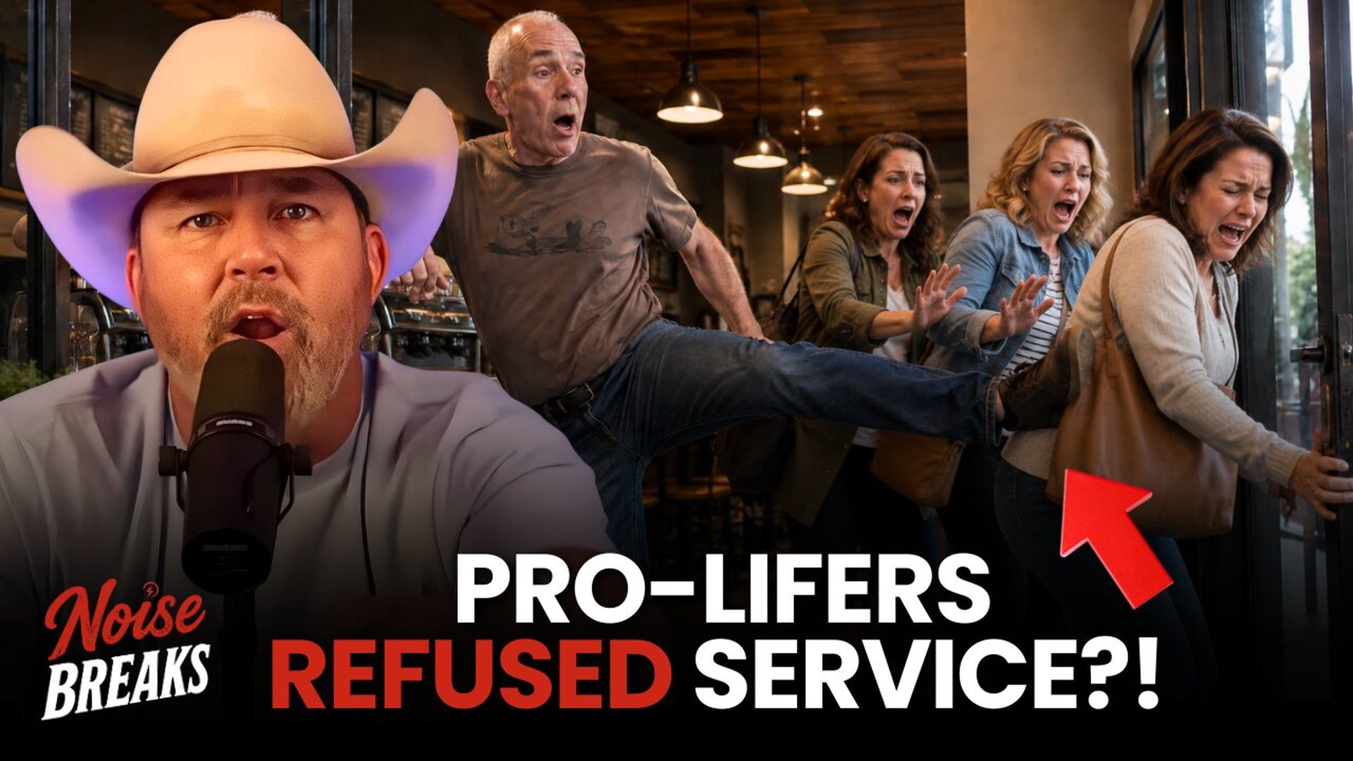BTN33-Coffee Shop Owner KICKS OUT Women For Being Pro-Life When Tolerance ONLY Goes One Way - Chad Prather - Before The Noise