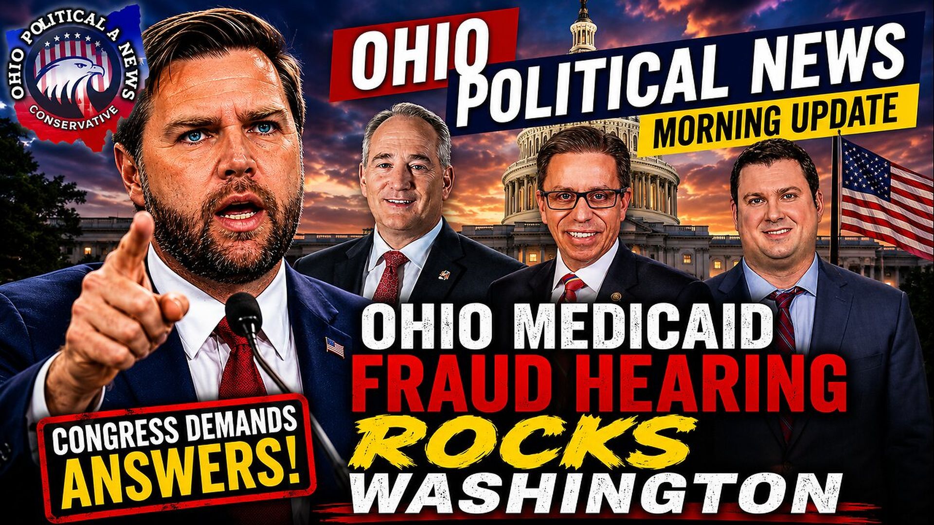 OPN41-Ohio Medicaid Fraud Hearing ROCKS Washington Congress Demands Answers - Ohio Political News