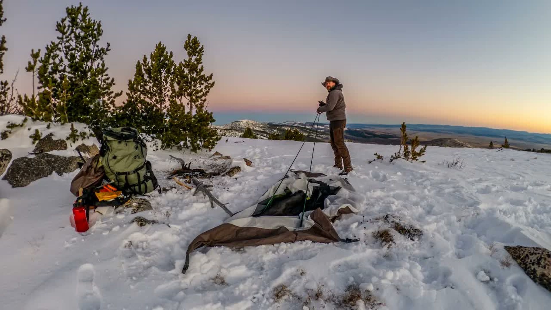 HLS17-Solo Blizzard Camp - Cooking Yak Steak at 10 000ft - High Lonesome Society - Trinity Vandenacre