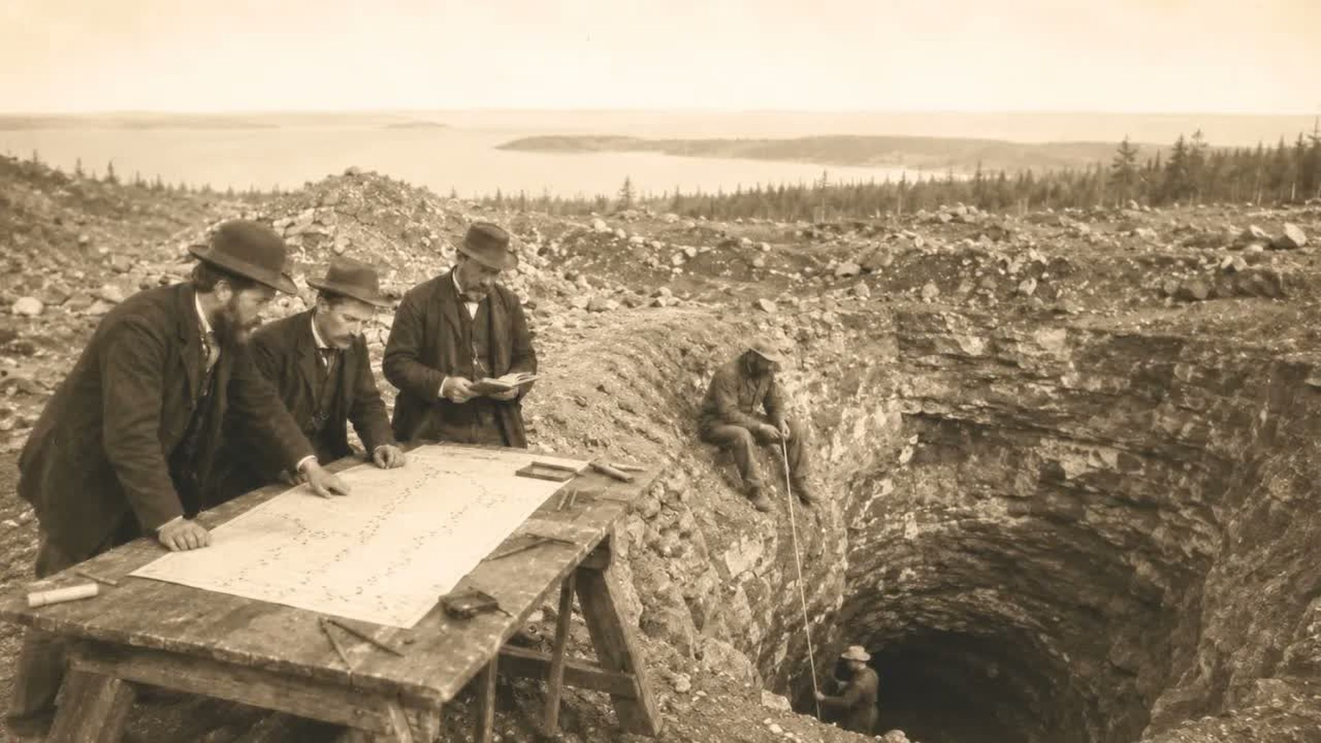 TBA48-Every Old Pit on the Keweenaw Stops at the Same Depth The 1881 Survey Never Explained - The Buried Archive