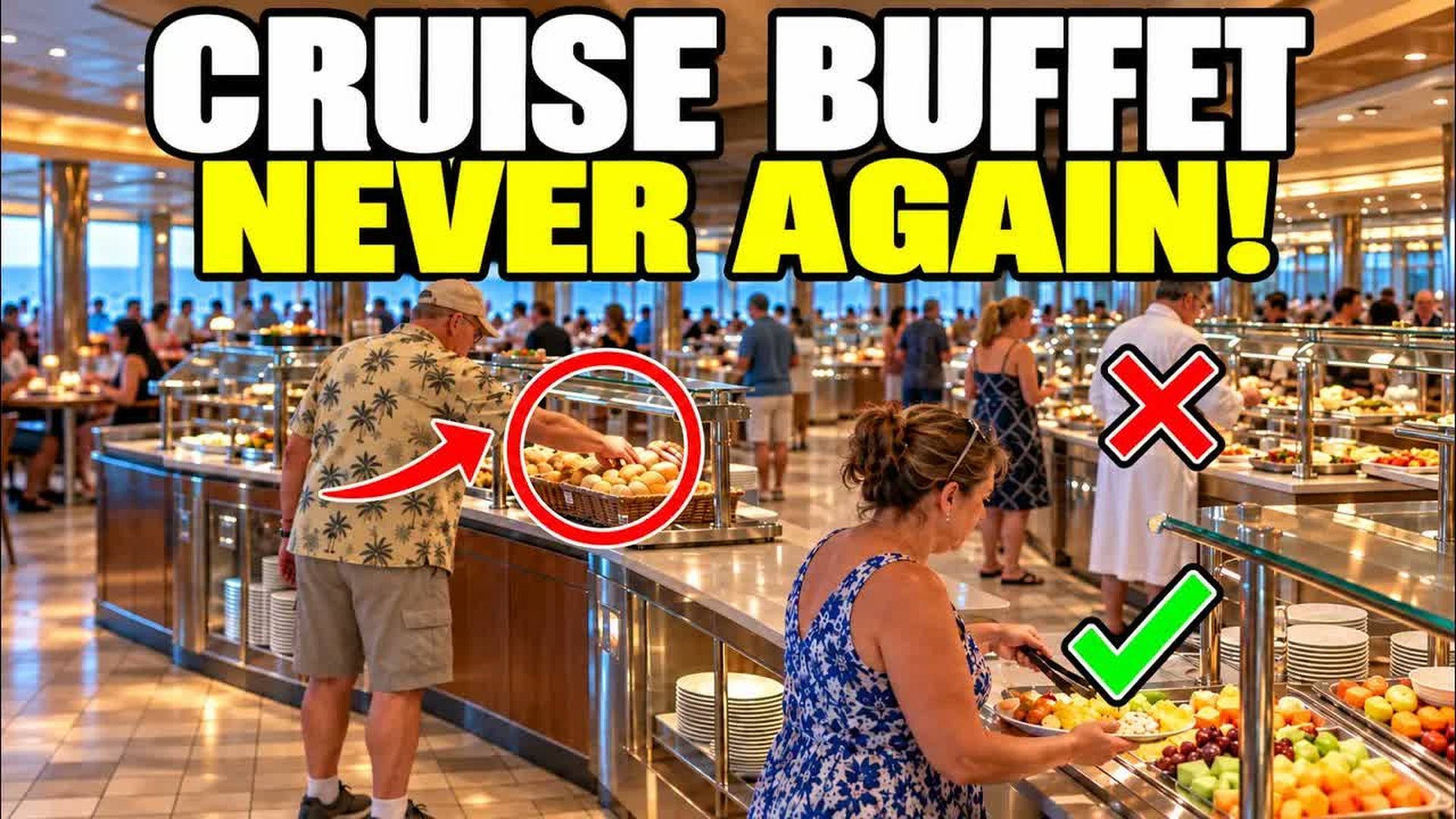 ESC32-Things We Refuse to Do at a Cruise Buffet And You Should Avoid Too - Eat Sleep Cruise