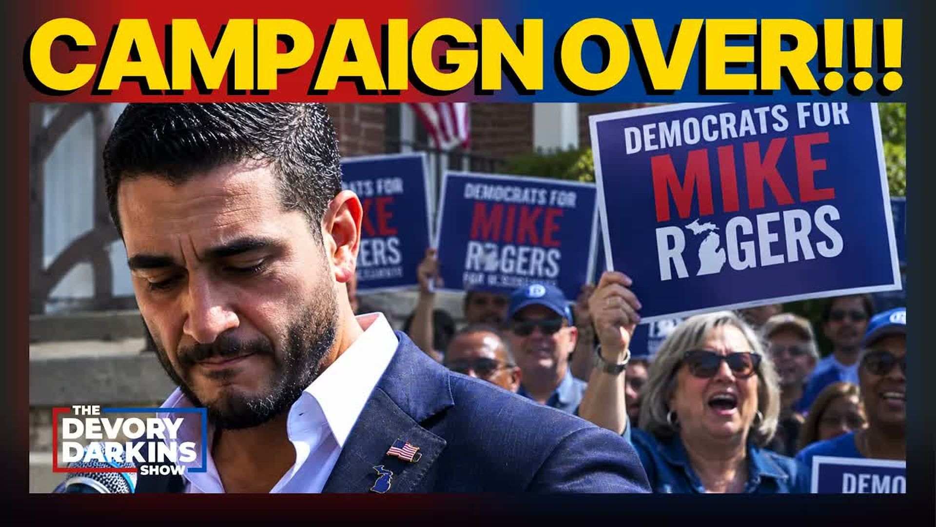 DDS860-Democrat Voters TURN ON Abdul El-Sayed after abandoning his campaign - The DeVory Darkins Show