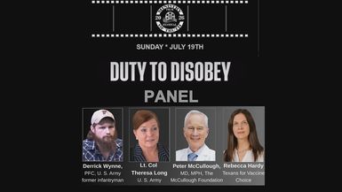 JBSRB14-DUTY TO DISOBEY PANEL-Ministry of Truth 7-19-26 - John Birch Society - Richardson Business Meetings