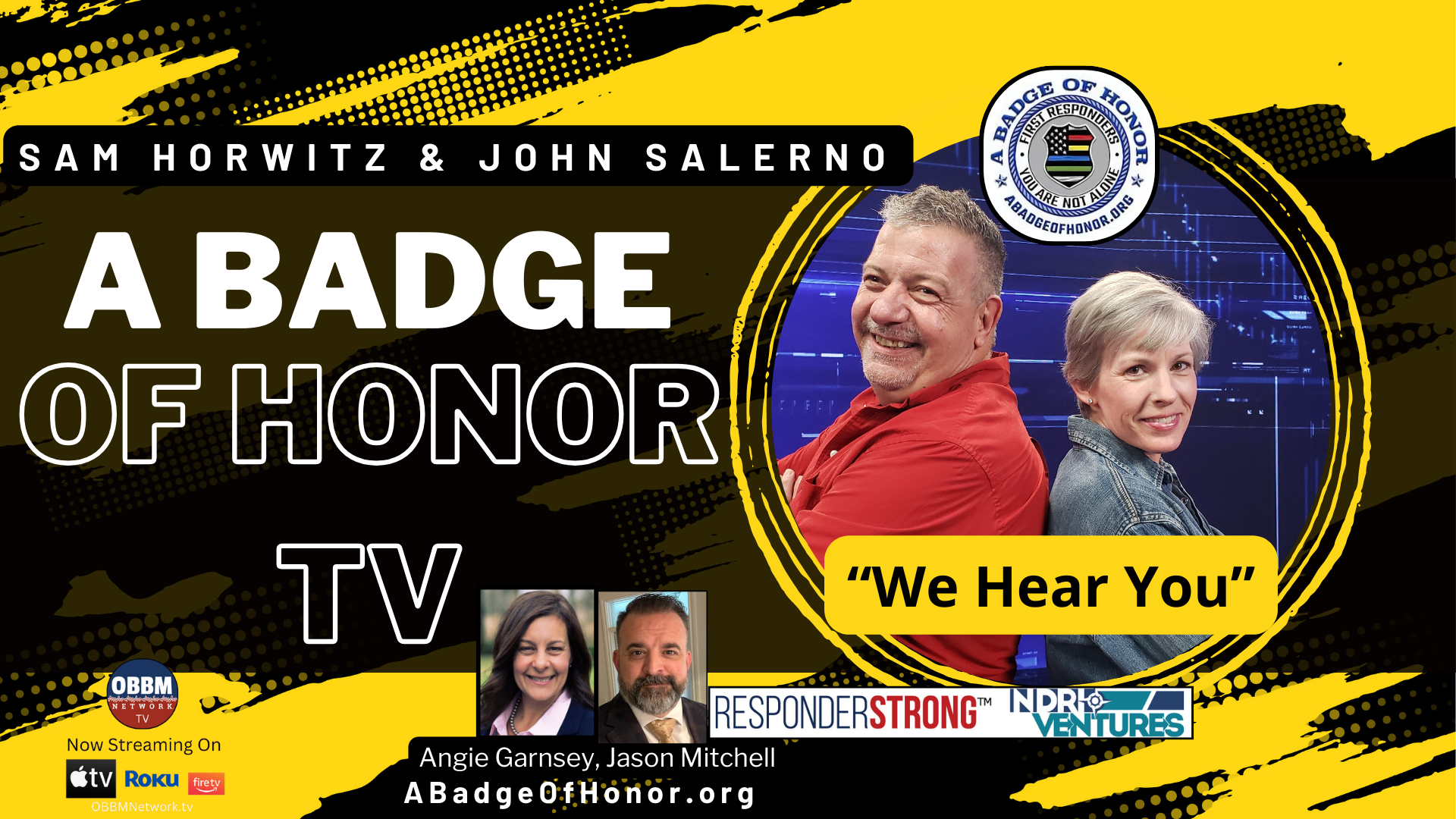 BOH122-  Stronger Together with ResponderStrong - A Badge of Honor TV
