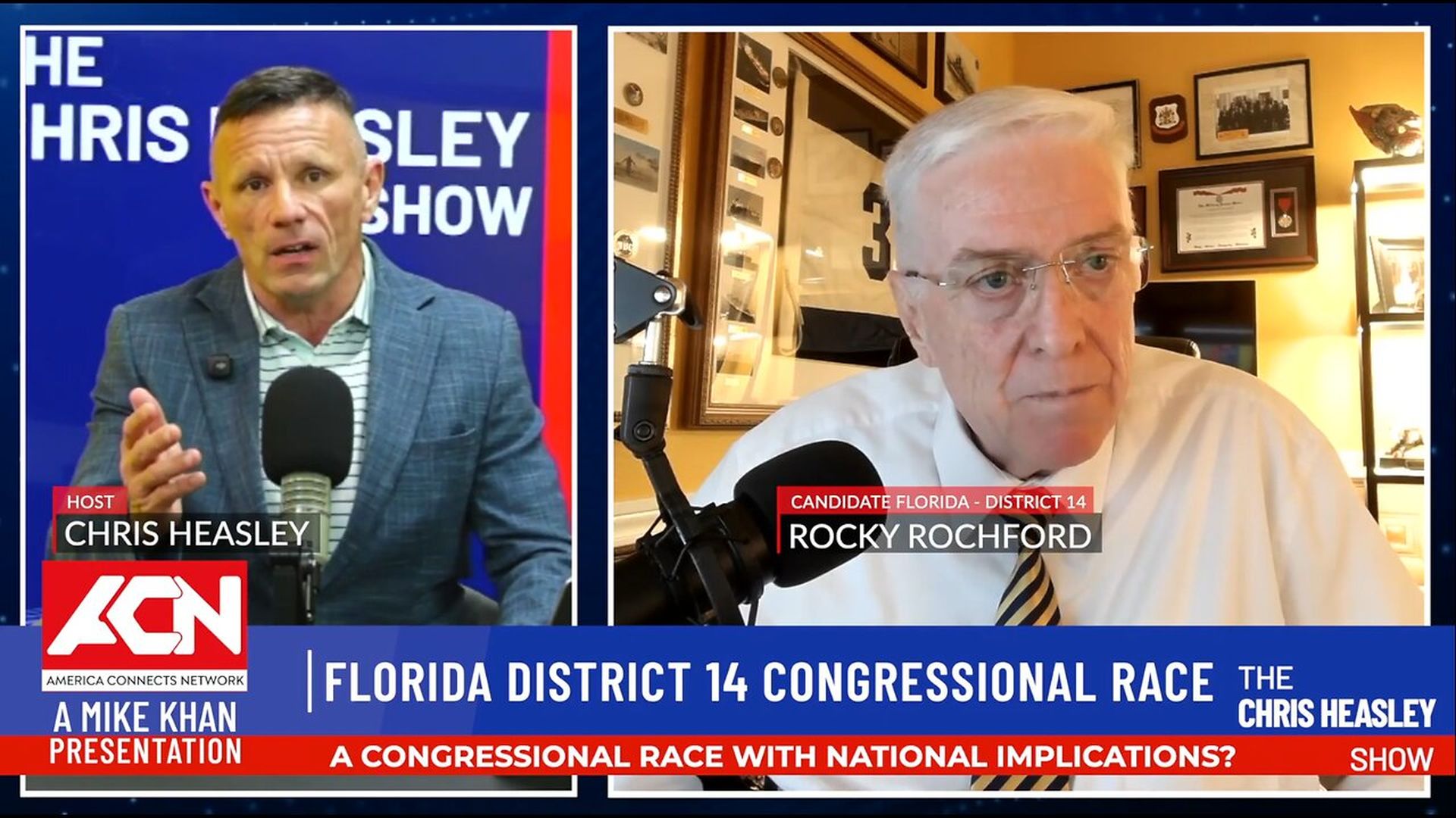 CHS97-Florida District 14 A Congressional Race With National Implications - The Chris Heasley Show