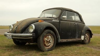 2-Oddly Satisfying 1979 VW Epilogue Beetle Rescue Repair RESTORED - Restored