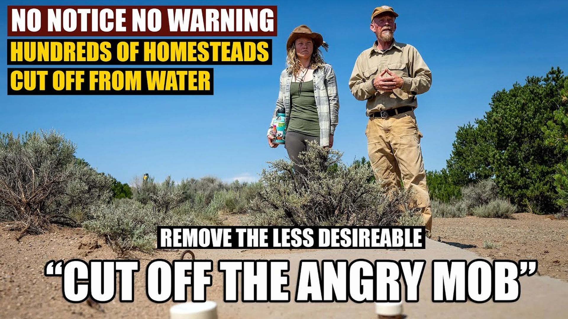 AMT414- No Notice. No Water. Water Becomes a Weapon: County’s Shocking Cutoff of the "Less Desirable Users" | As a Man Thinketh
