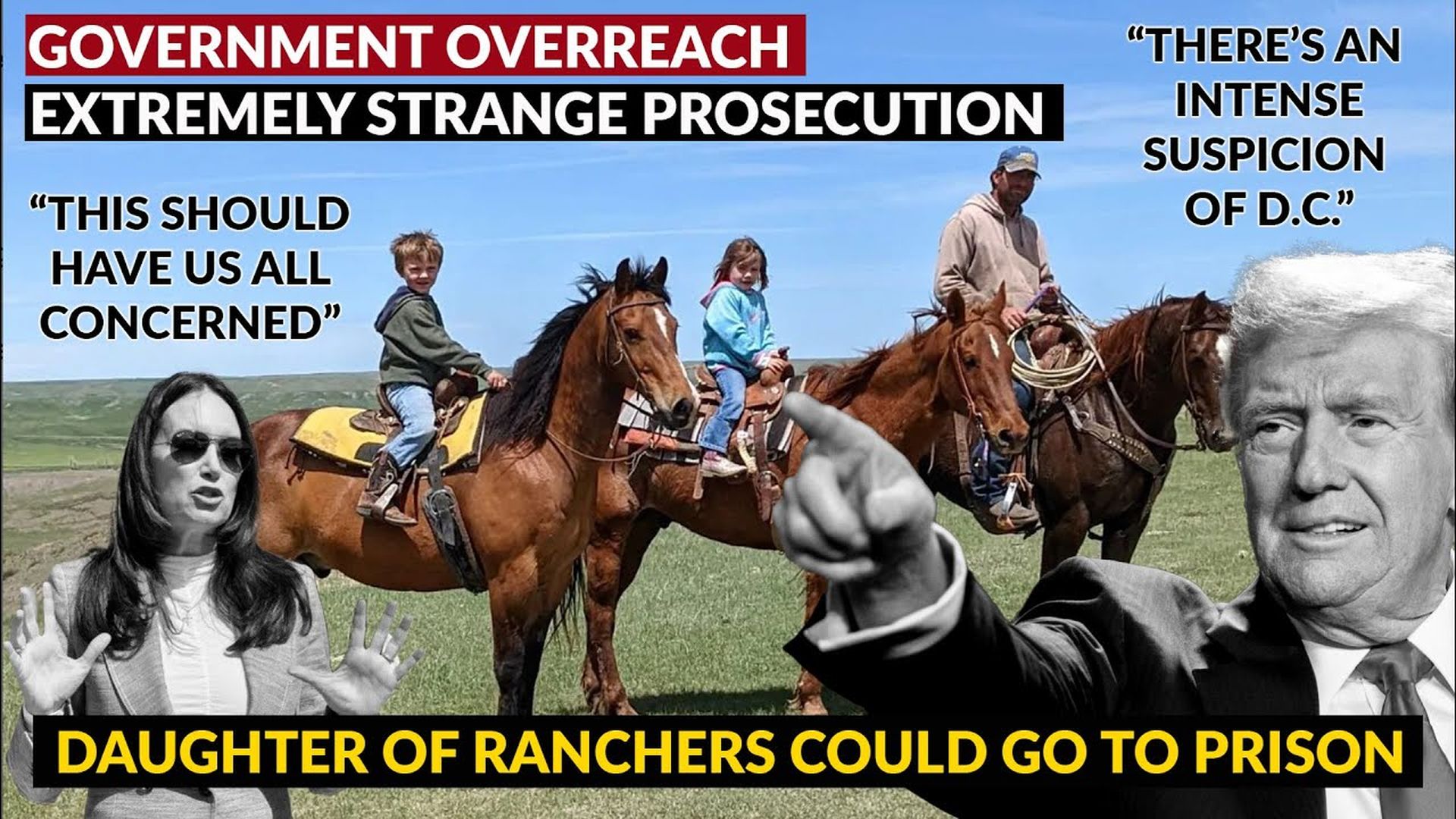 AMT355-INSANE FED OVERREACH | Rancher's daughter could go to prison - As A Man Thinketh